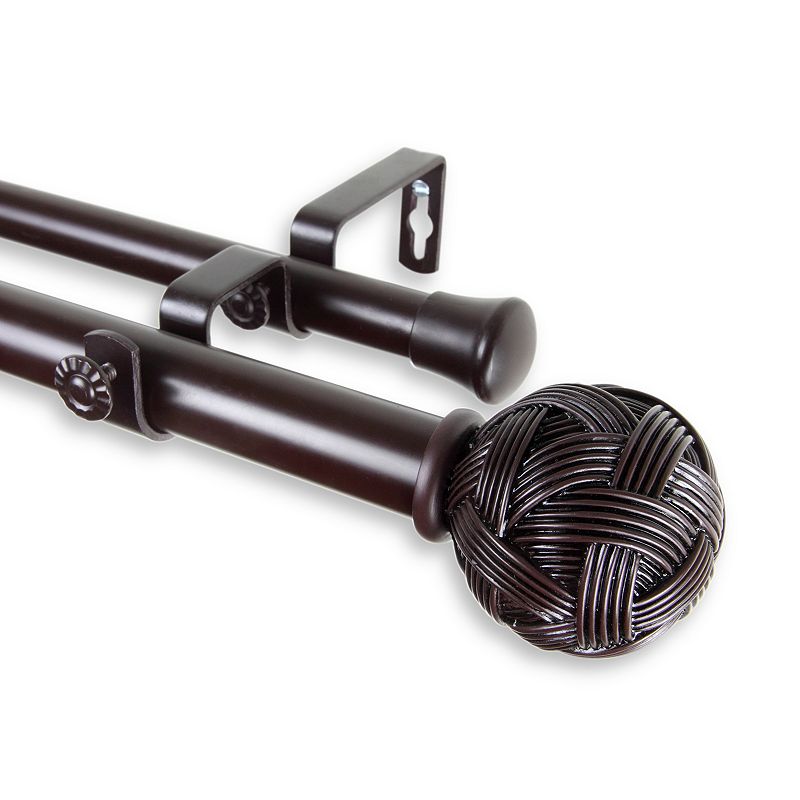 Rod Desyne 1 Twine Double Curtain Rod