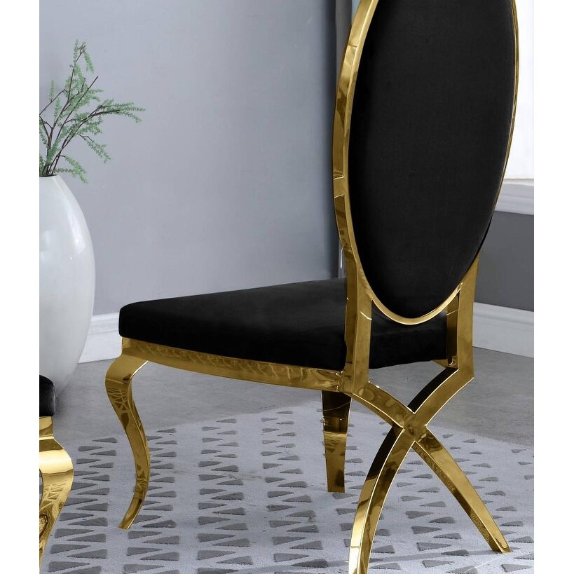 Best Quality Furniture Faux Crystal Chairs with Gold Stainless Steel