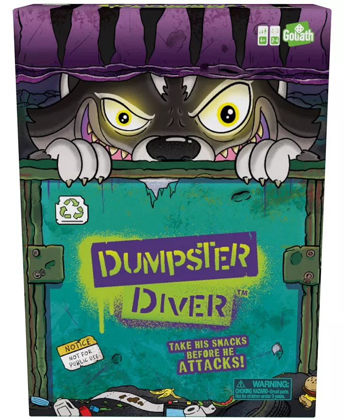 University Games Goliath Dumpster Diver Preschool Game