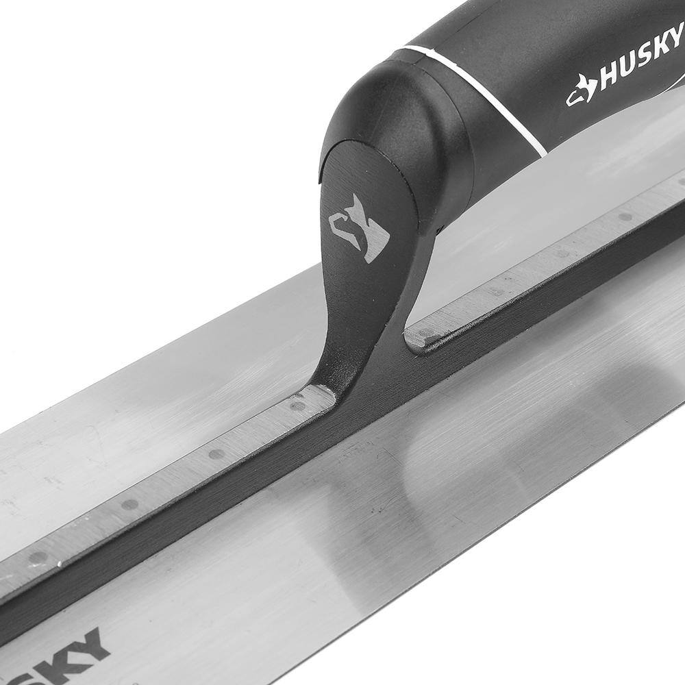 Husky 12 in. x 4 in. Pro Finishing Trowel 57498