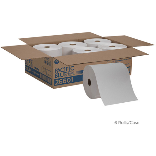 Georgia Pacific Blue Basic Recycled Paper Towel Roll by GP PRO  GPC26601