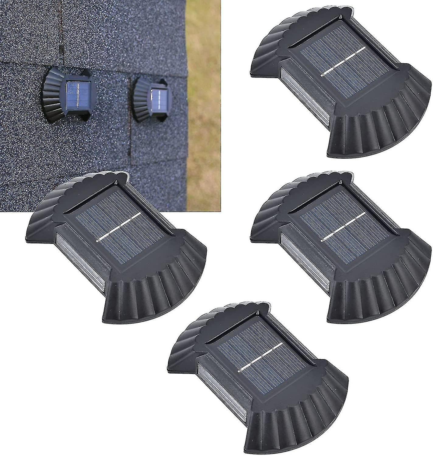 4 Pcs Multifunctional Waterproof Solar Wall Light Led Solar Wall Light