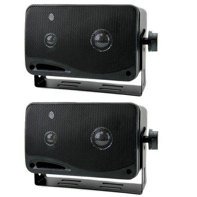 200w 3 way Car Audio Mini Box Speakers System Inside