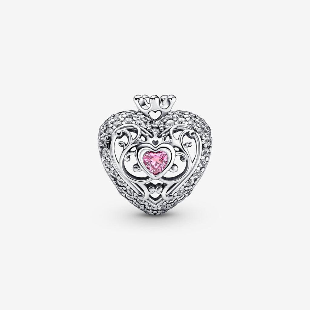 PANDORA  Regal Crown & Heart Charm