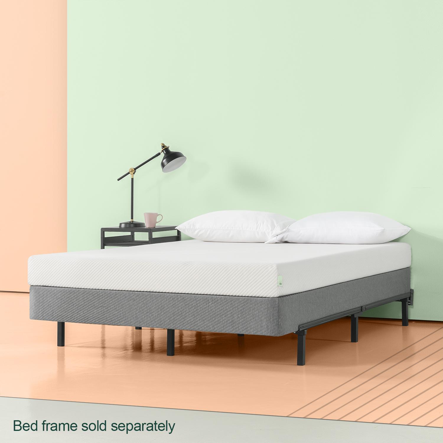 Zinus Mehdi 7 Deluxe Smart Box Spring / Mattress Bed Frame Foundation， Twin