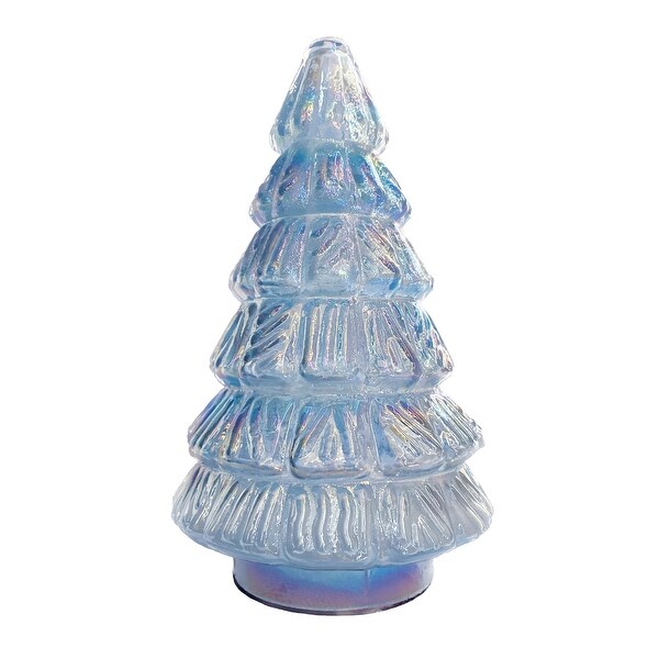 Embossed Glass Tree