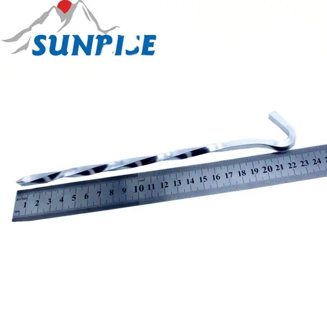 56868A Tent stakes aluminum pegs 23cm Lightweight Aluminum oy Tent Canopy Nail for Outdoor Camping