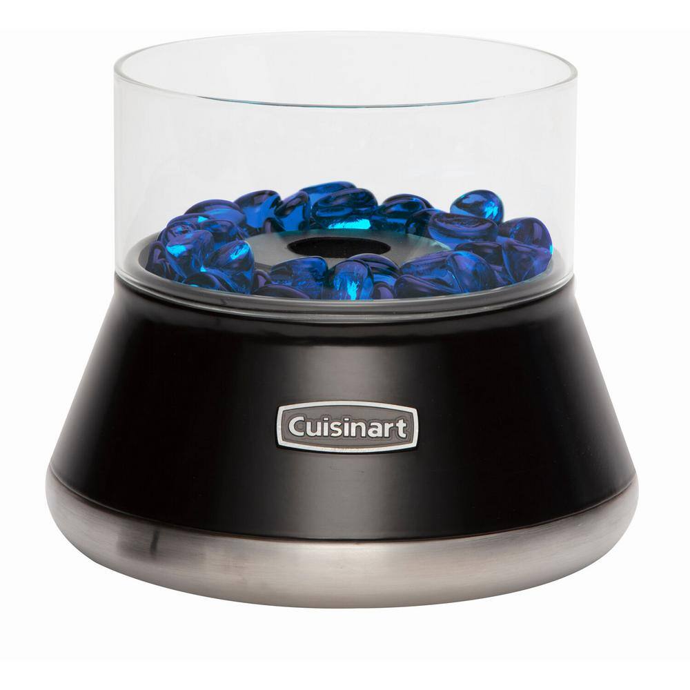 Cuisinart Outdoor 7.25 in. H Petite Tabletop Fire Bowl with Glass Stones COH-700