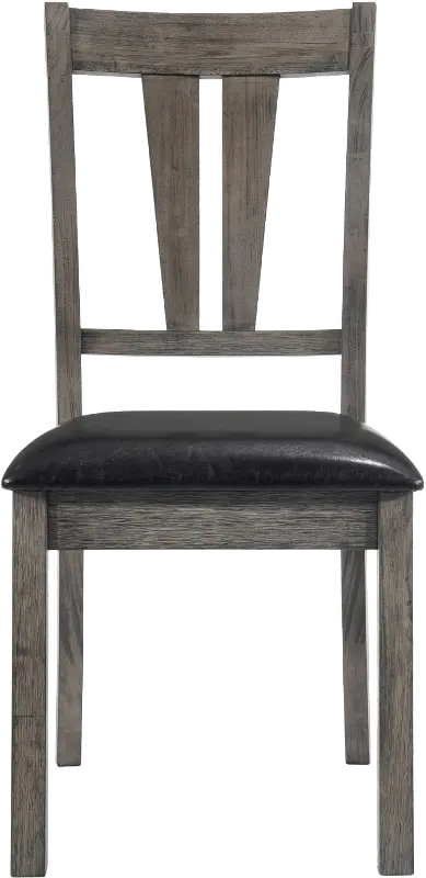 Nash Rustic Gray Upholstered Dining Room Chair