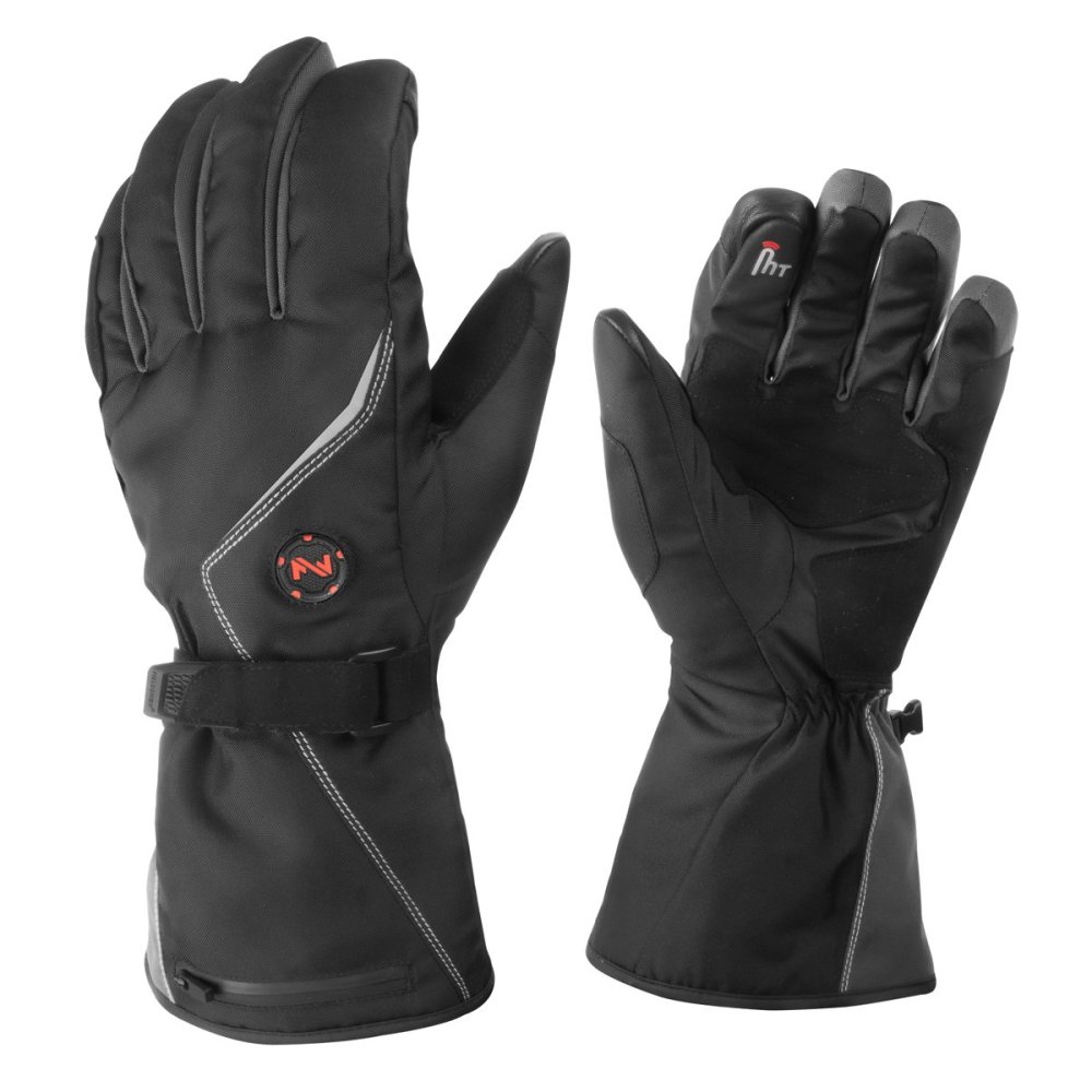 Mobile Warming Heated Gloves 5V Black Large ;