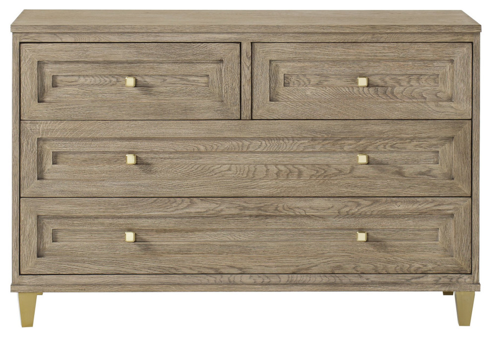 Bonnie Chest 4 Drawer   Transitional   Accent Chests And Cabinets   by Peachtree Fine Furniture  Houzz