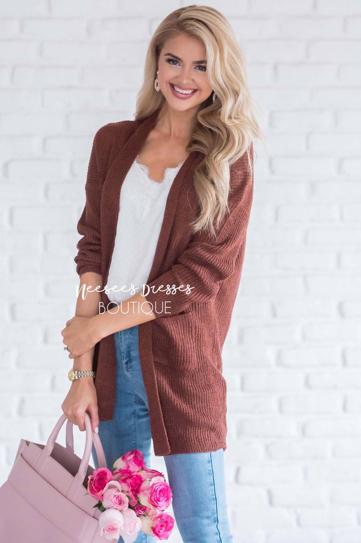 Knit Boyfriend Cardigan