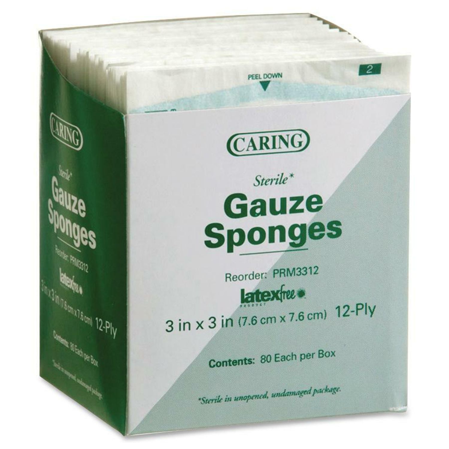 Sterile Gauze Sponges by Medline Industries， Inc MIIPRM3312