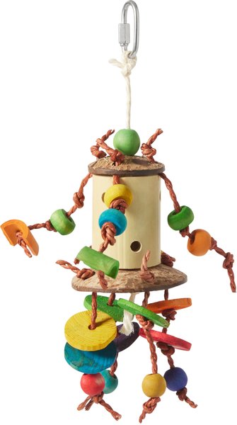 Frisco Knotted Activity Cluster Bird Toy