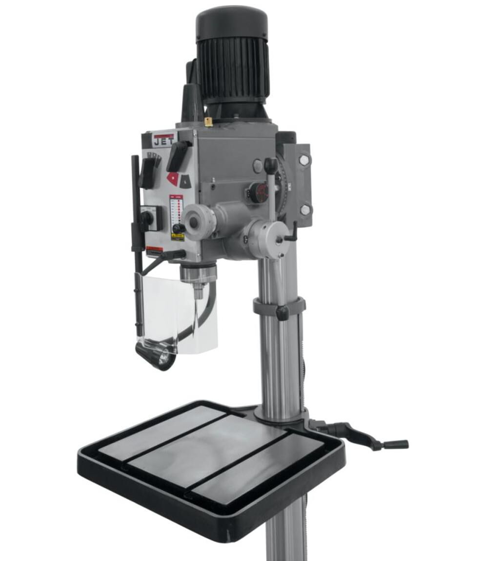 JET GHD-20PF Drill Press with Power Down Feed 1 1/4