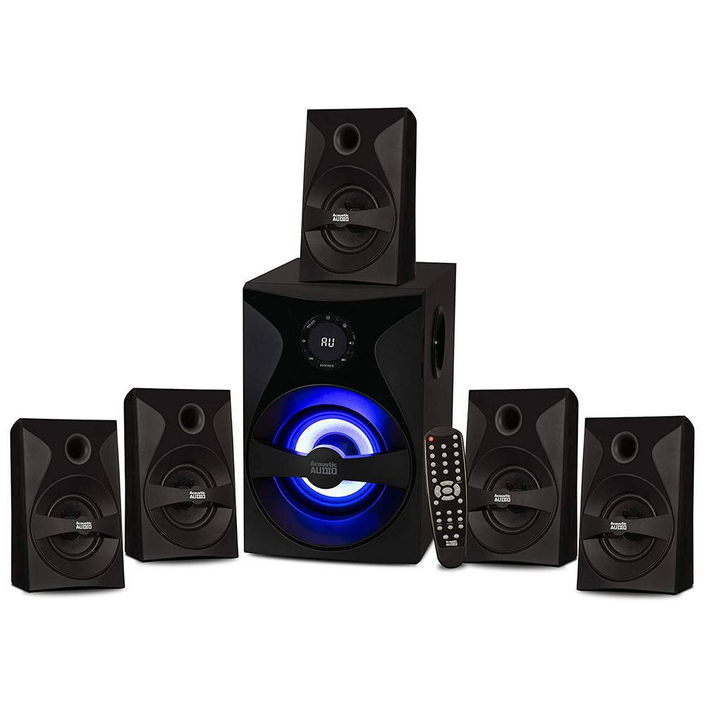 Acoustic Audio by Goldwood Surround Sound System Set Home Theater (6-Piece) AA5400