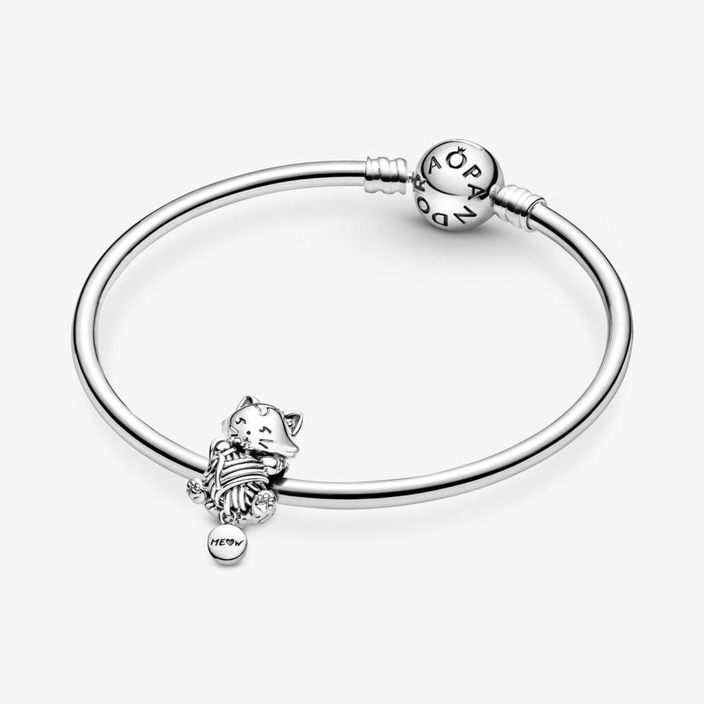 PANDORA  Kitten & Yarn Ball Charm