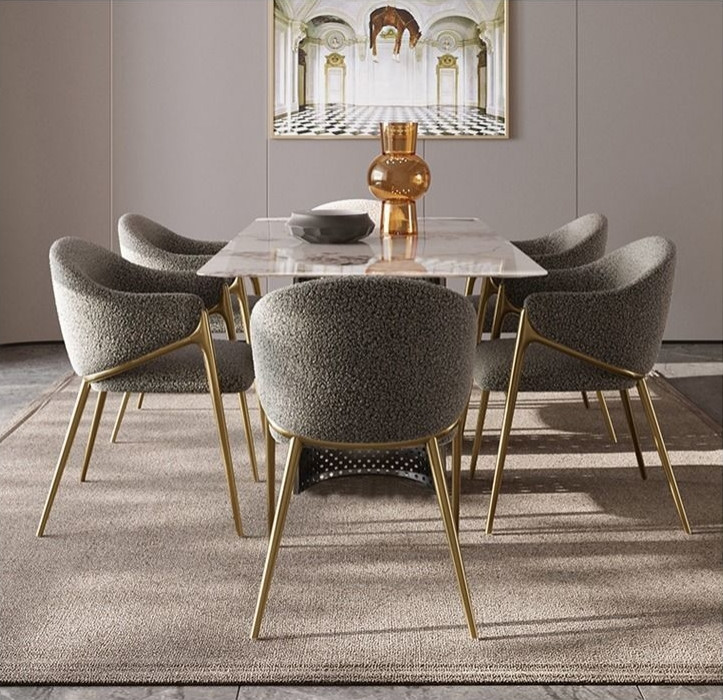 Light Luxury Postmodern Minimalist Dining Chair   Contemporary   Dining Chairs   by Miron Demid LLC  Houzz