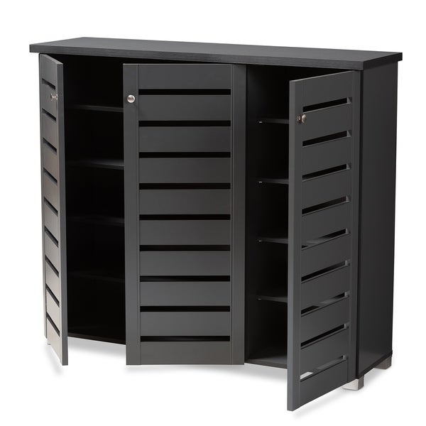 Contemporary Shoe Storage Cabinet - - 26396243