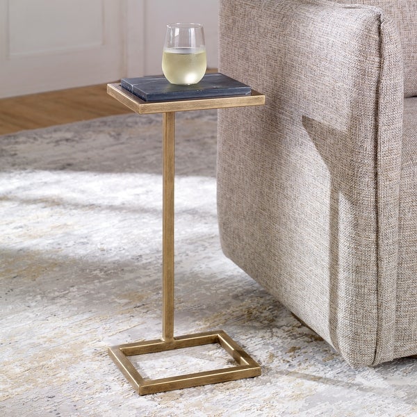 Black Martini End Table - 8