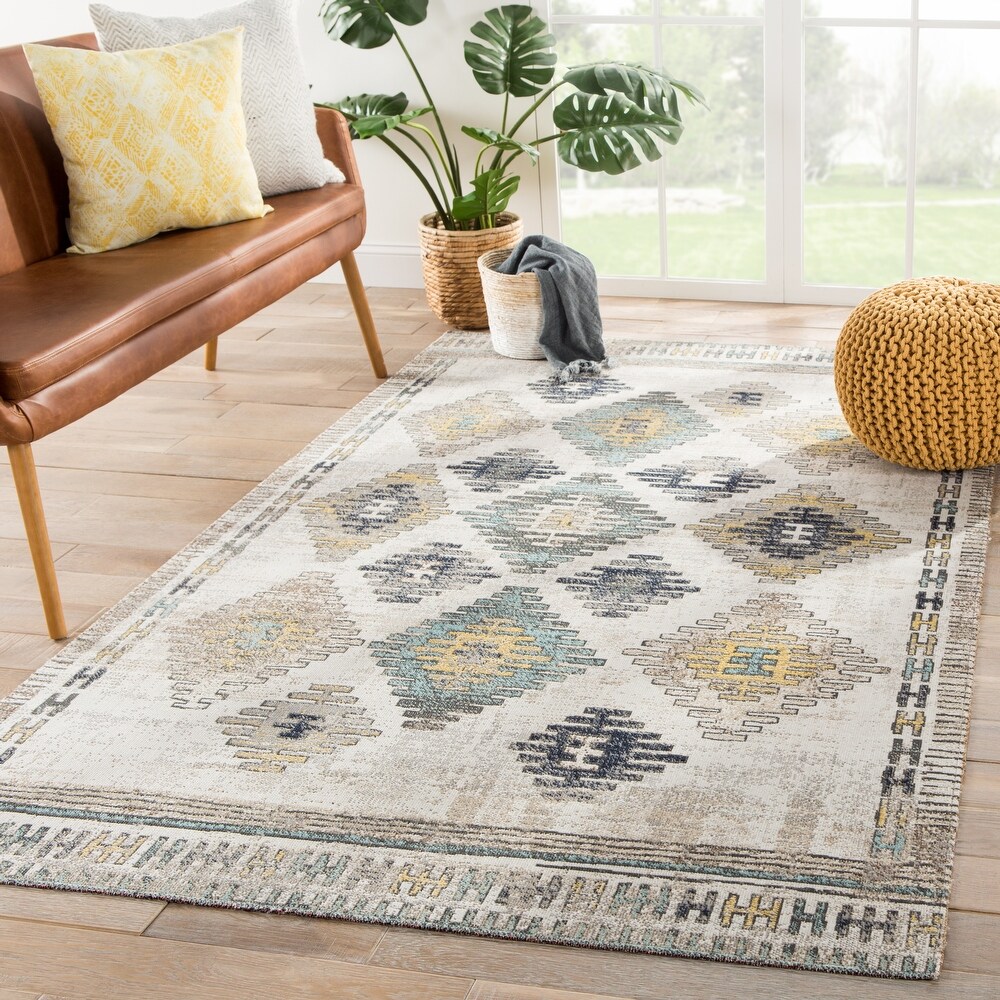 Dez Indoor and Outdoor Tribal Area Rug