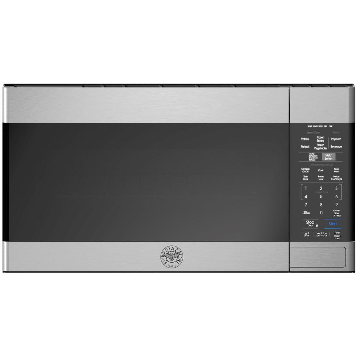 Bertazzoni 30-inch, 1.6 cu.ft. Over-the-Range Microwave Oven with LED Display KOTR30MXE