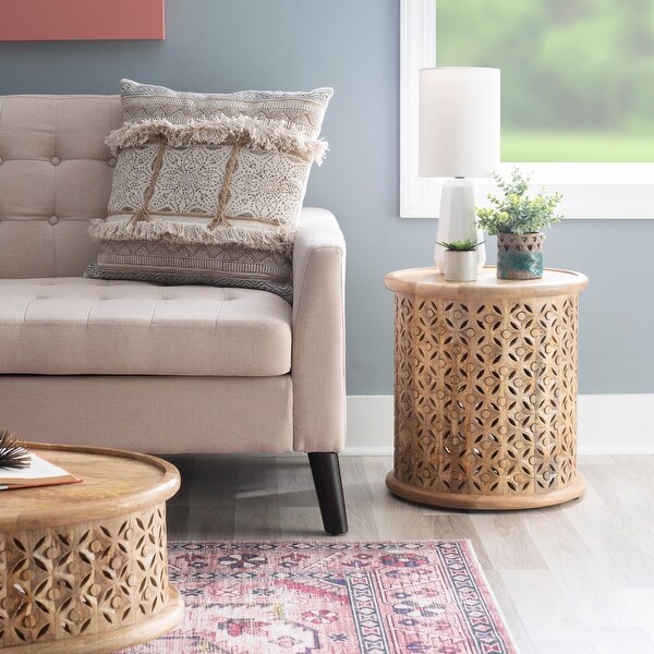 Jennifer Boho Round Side Table