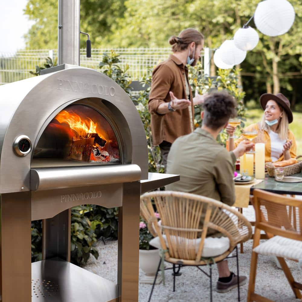 PINNACOLO PREMIO Wood Fired Outdoor Pizza Oven with Accessories Included PPO-1-02