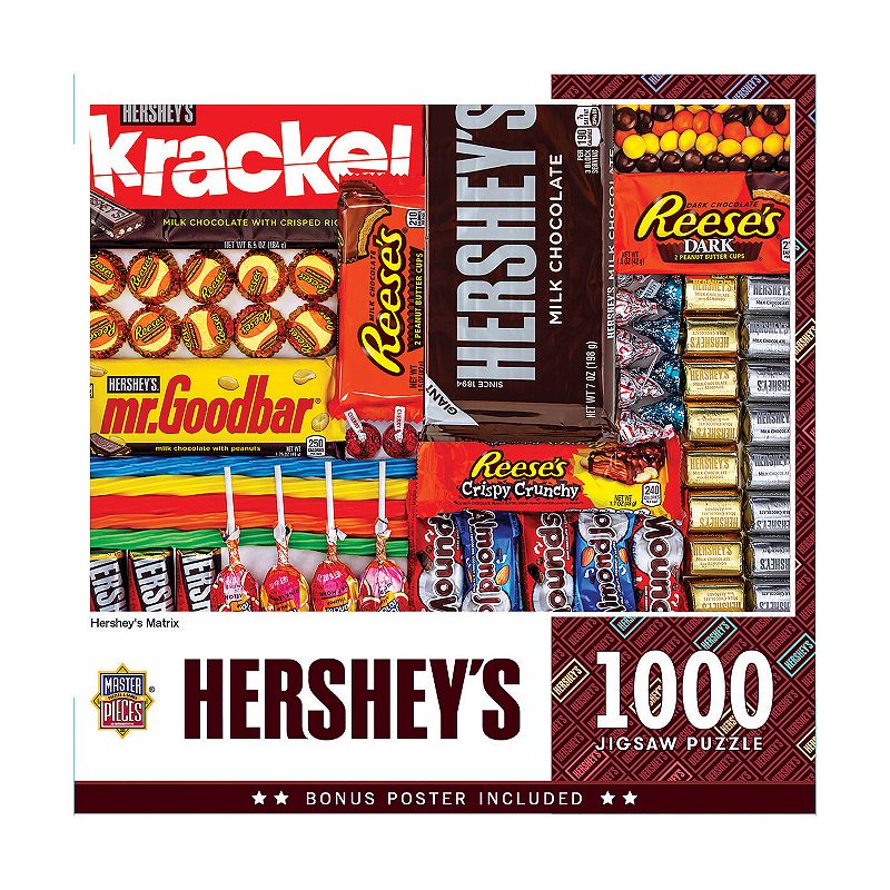 Masterpieces Puzzles 1000-Piece Hershey's Matrix Puzzle