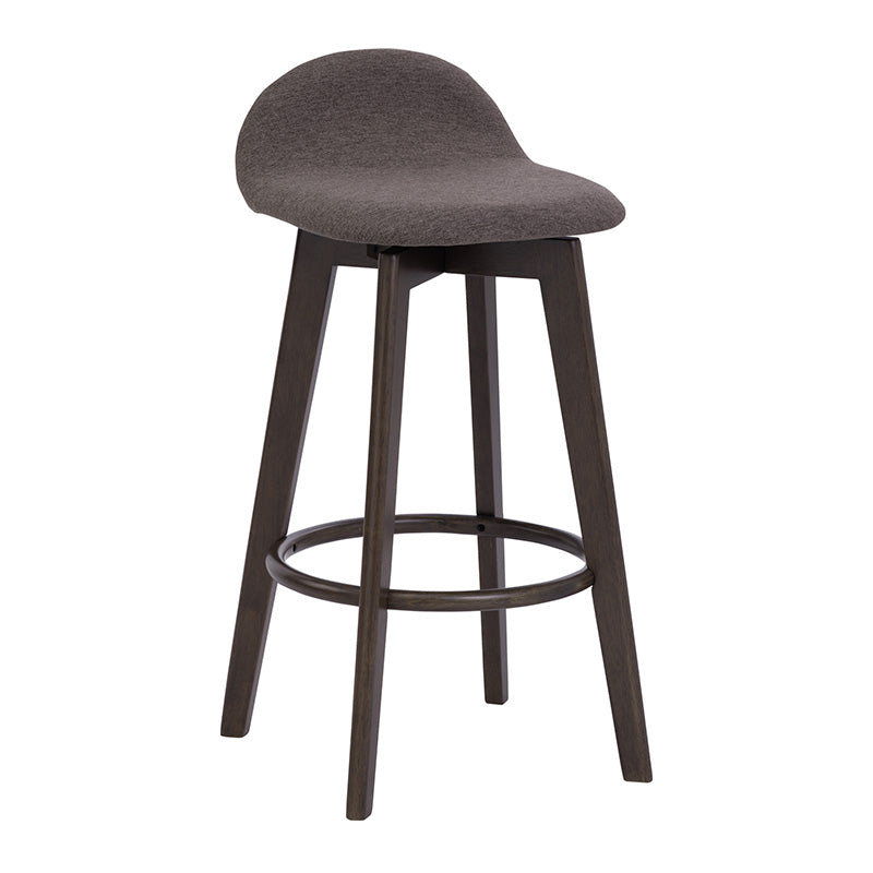 MORA Bar Stool - Chestnut & Walnut