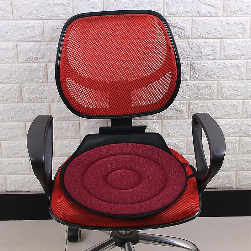 Car Seat Cushion 360 Rotating Car Seat Pad Anti-slip Universal Mobility Aid Chair Seat Breathable Pad For Vehicle Auto Car Seat