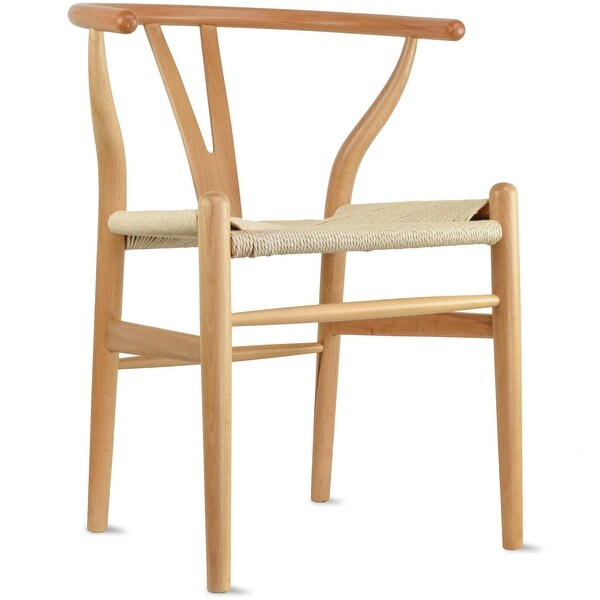 Dining Armchair with Woven Paper-cord Seat