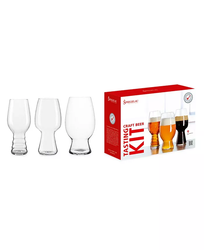 Spiegelau Craft Beer Tasting Kit Glasses Set of 3