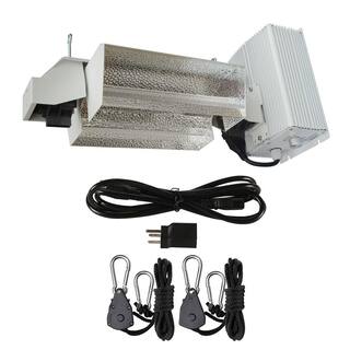 Hydro Crunch 1000-Watt Double Ended HPS Pro Series Open Style Grow Light System DE01-1000-ROPE