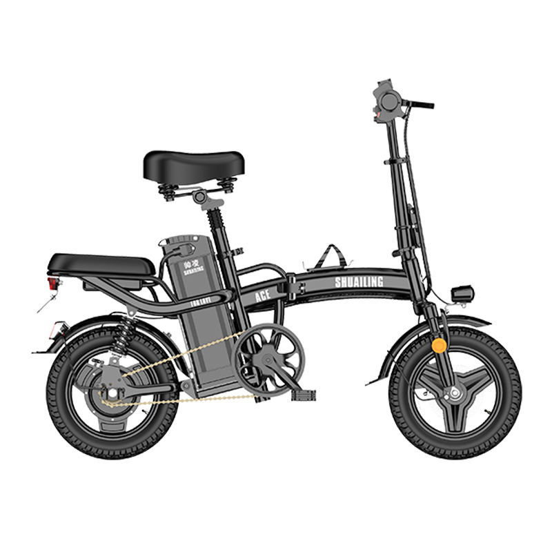 MIDONKEY ACE Folding Ebike 100000 Sets Sold Most Selling  in Alibaba 14 inch Wheel Size Electric City Bike