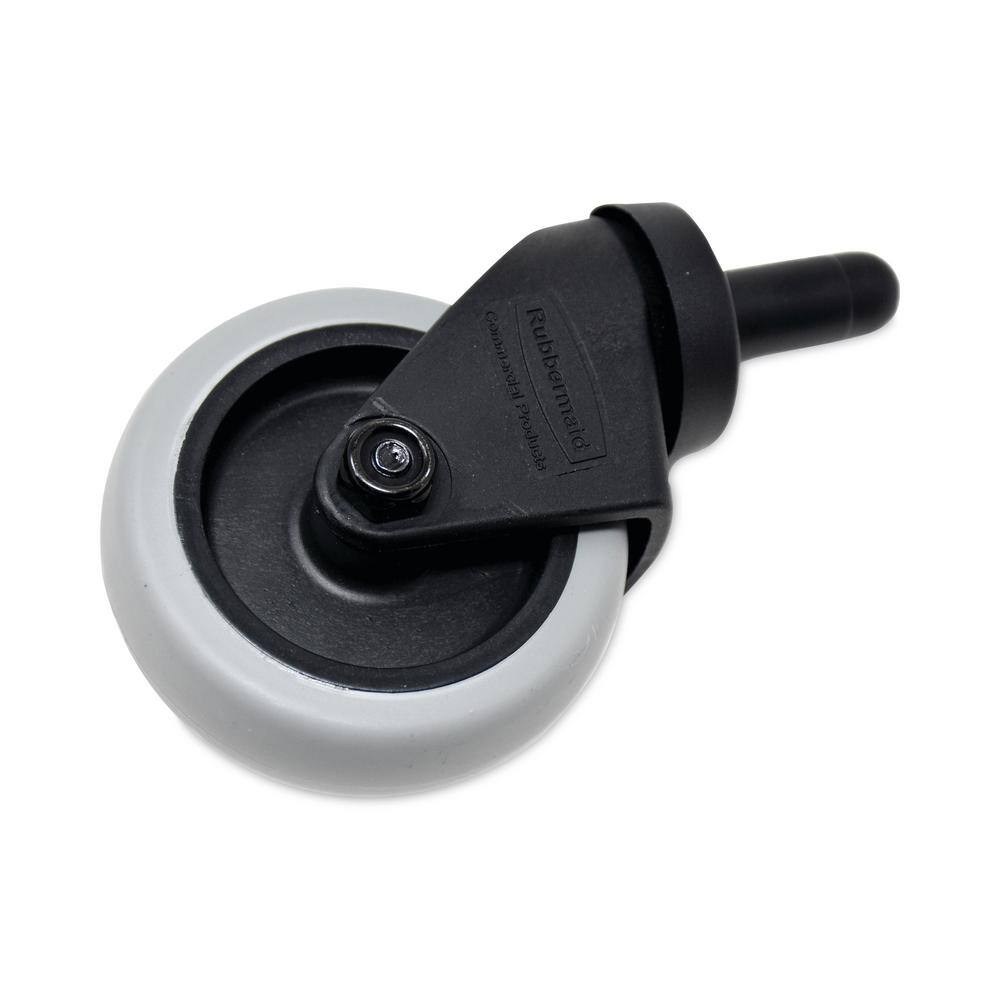 Rubbermaid Commercial Products Replacement Swivel Caster for WaveBrake 7480 and 7570 Buckets SGSFG7570L20000