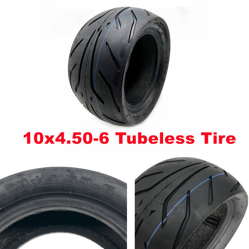 Electric Scooter Parts 10x4.50 6 Vacuum Tyre 10*4.50 6 Wear resistant Tubeless Tire Scooter Parts Accessories