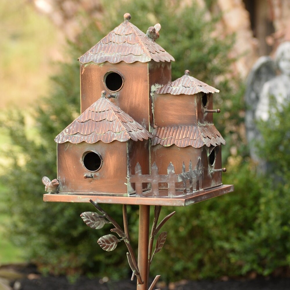 Country Style Iron Birdhouse \