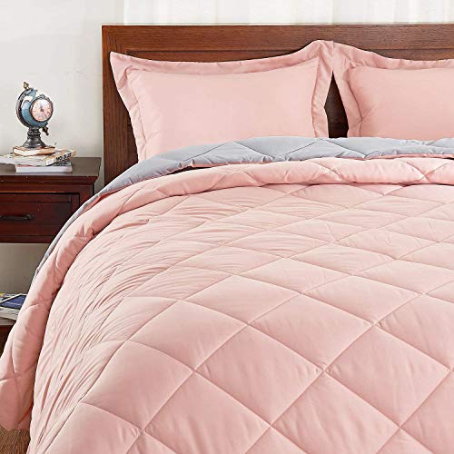 Down Alternative Reversible 3 pcs Comforter Set