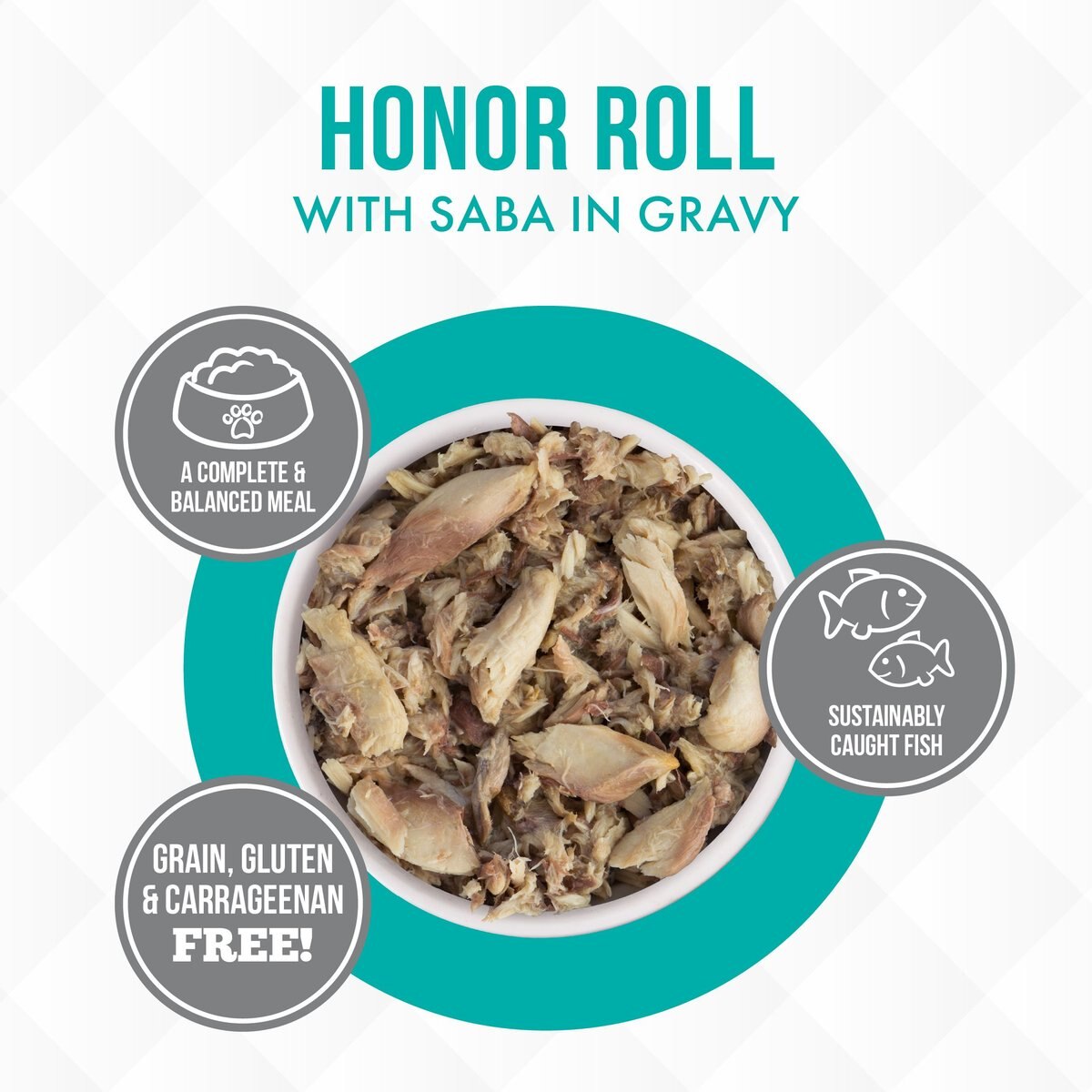 Weruva Truluxe Honor Roll with Saba in Gravy Grain-Free Canned Cat Food