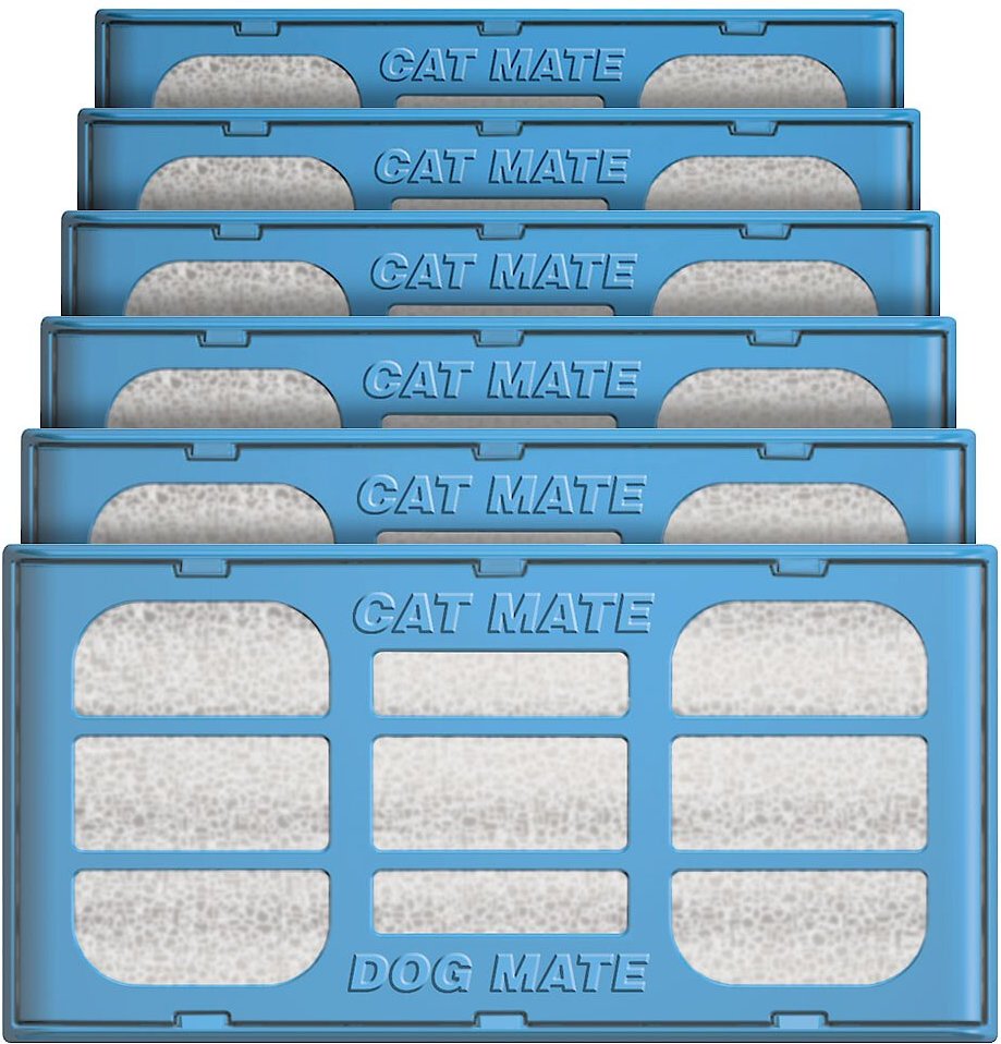 Cat Mate Replacement Filter Cartridges for Cat Mate and Dog Mate Fountains