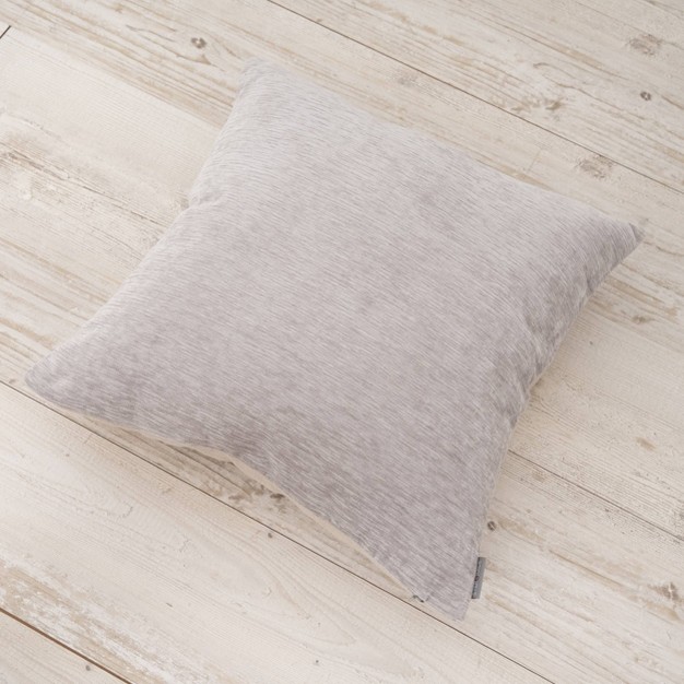 Oversize Dainty Chenille To Linen Reverse Throw Pillow Evergrace