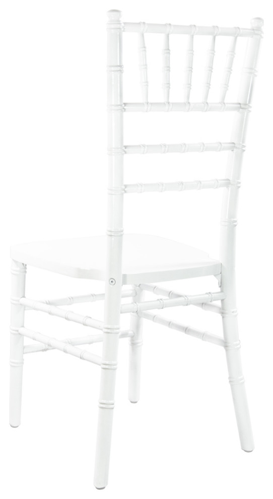 Flash Furniture Advantage Wood Chiavari Chair In Black   Contemporary   Dining Chairs   by Pot Racks Plus  Houzz