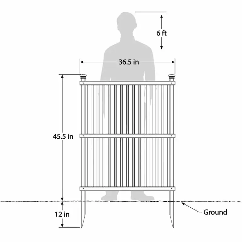 Best Selling Fence Panel Strip Garden Fence Waterproof Outdoor Furniture WPC Fence