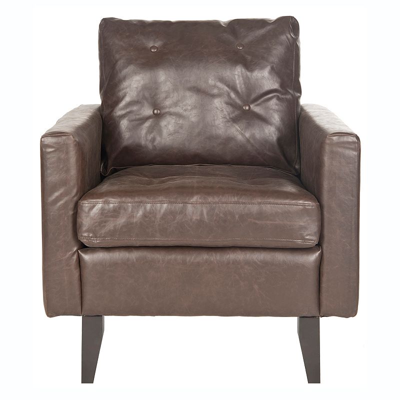 Safavieh Caleb Faux-Leather Club Chair