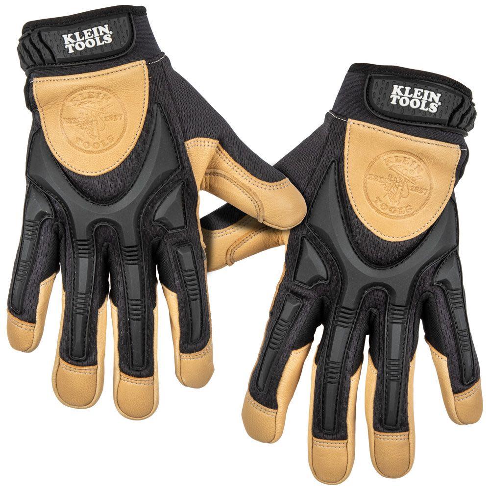 Klein Tools Pair of Leather Work Gloves - Large 60188 from Klein Tools