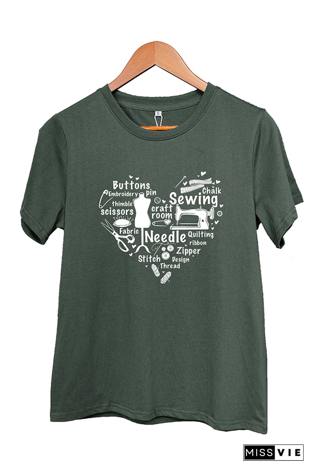 Sewing Files For Cricut Graphic T-Shirt Wholesale