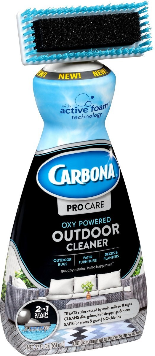 Carbona Pro Care Oxy Powered Outdoor Cleaner， 22-oz bottle