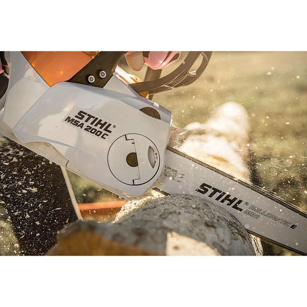 Stihl 14 Bar Lithium-Ion Battery-Powered Rear Handle Chainsaw