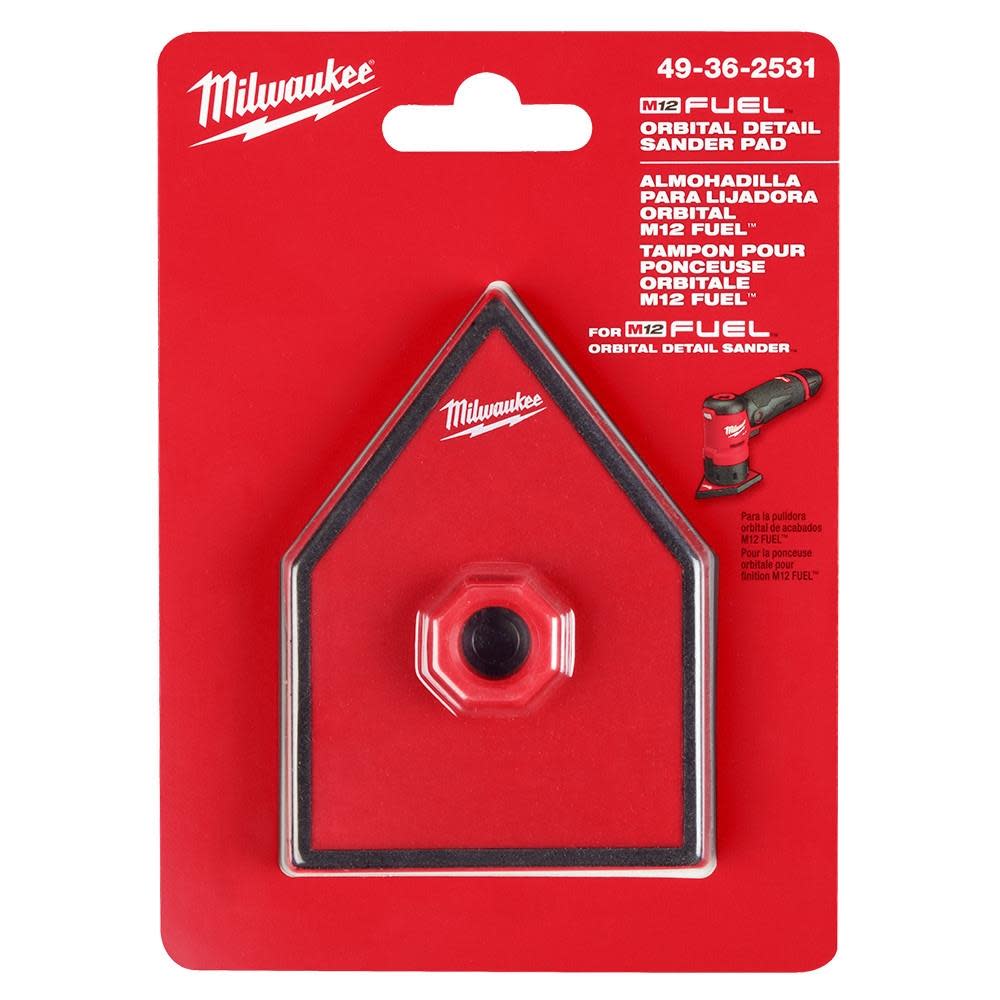 Milwaukee M12 Orbital Detail Sander Pad